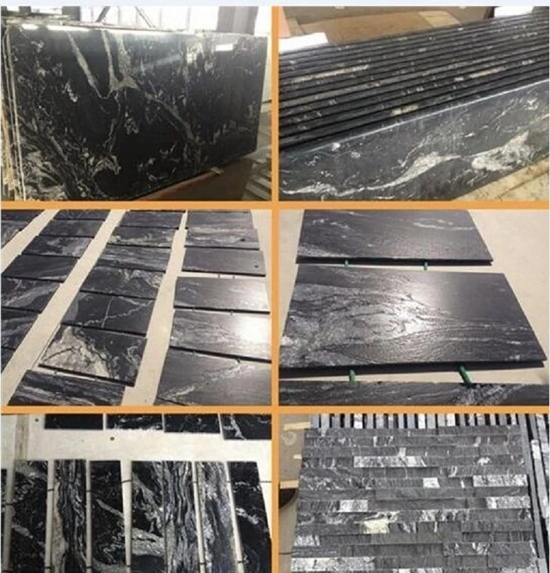 black granite bathroom