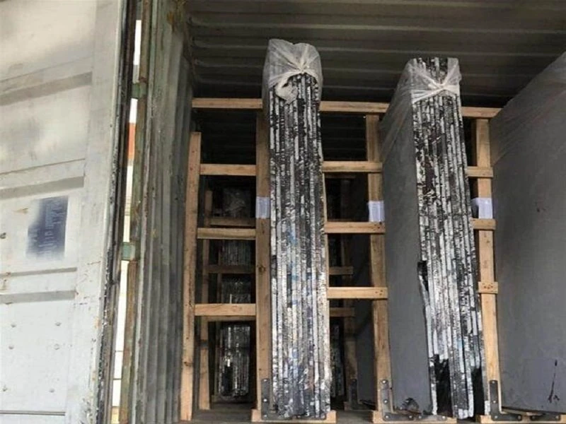 black and white granite