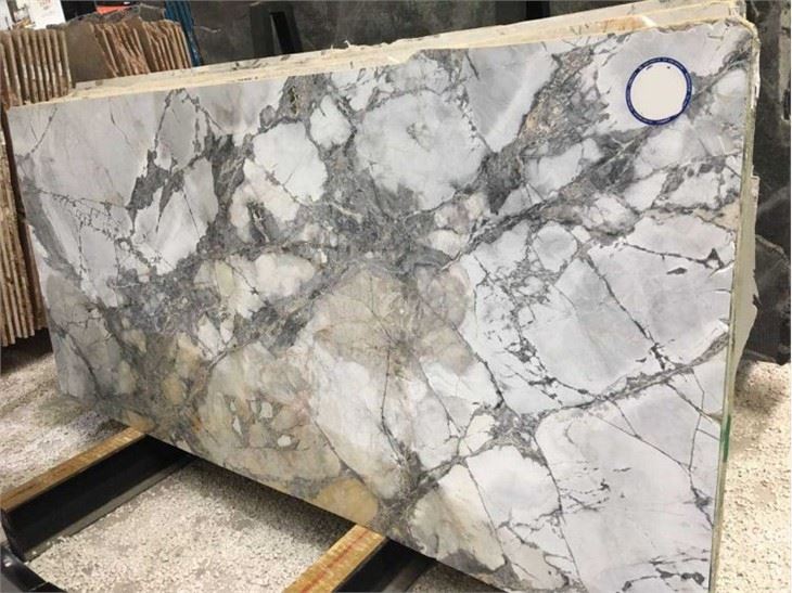 luxury white marble slab