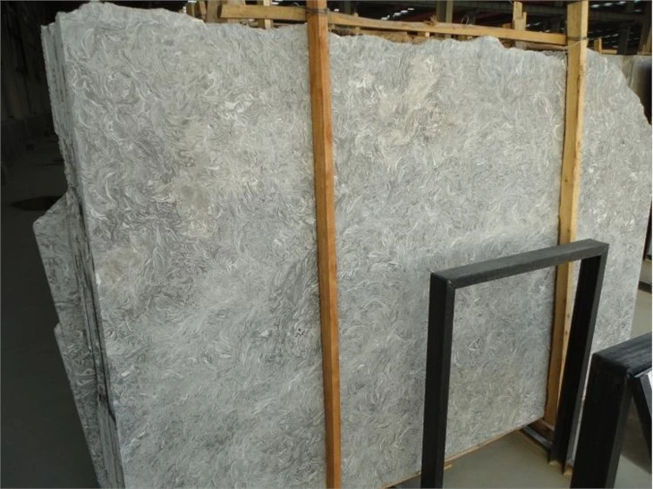 King Flower Grey Marble