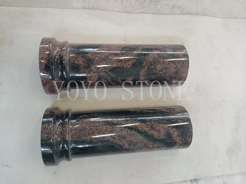 Příslušenství náhrobního kamene žulového sloupu