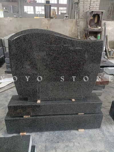 Nero Impala Granite Headstone UK Monuments